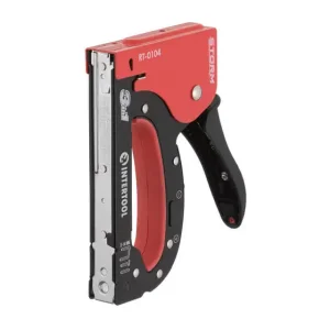 Степлер будівельний 3 в 1, під скобу 11,3×0,7×6-14 мм, цвях 14 мм, шпилька 14 мм, STORM INTERTOOL (RT-0104) UA