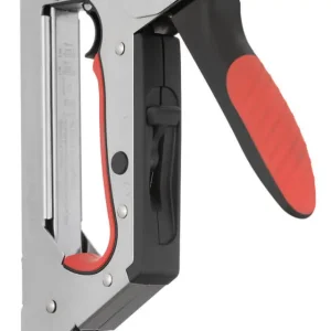 Степлер будівельний 3 в 1, функція Trigger Mode, під скобу 11,3×0,7×6-14 мм, цвях 14 мм, шпилька 14 мм, STORM INTERTOOL (RT-0105) UA