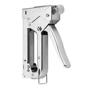 Степлер будівельний під скобу 11,3×0,7×4-14 мм, хром, STORM INTERTOOL (RT-0107) UA