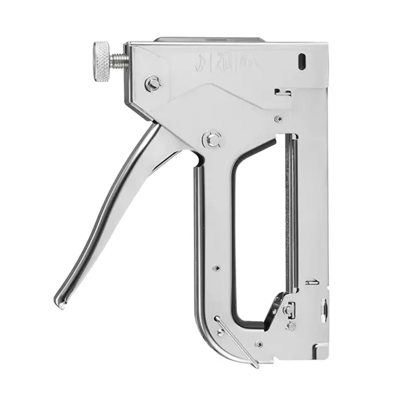 Степлер будівельний під скобу 11,3×0,7×4-14 мм, хром, STORM INTERTOOL (RT-0107) UA