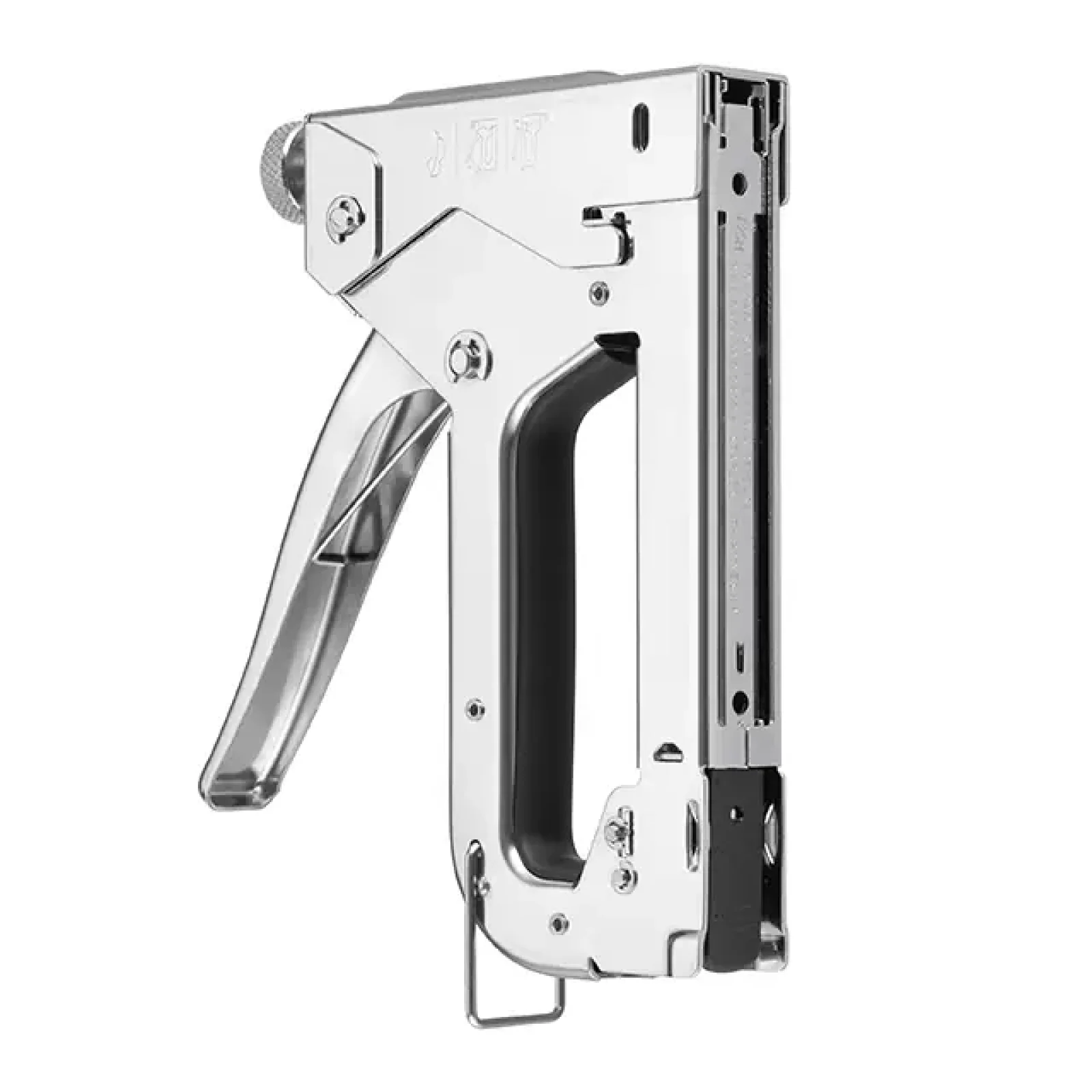 Степлер будівельний під скобу 11,3×0,7×4-14 мм, хром, STORM INTERTOOL (RT-0107) UA