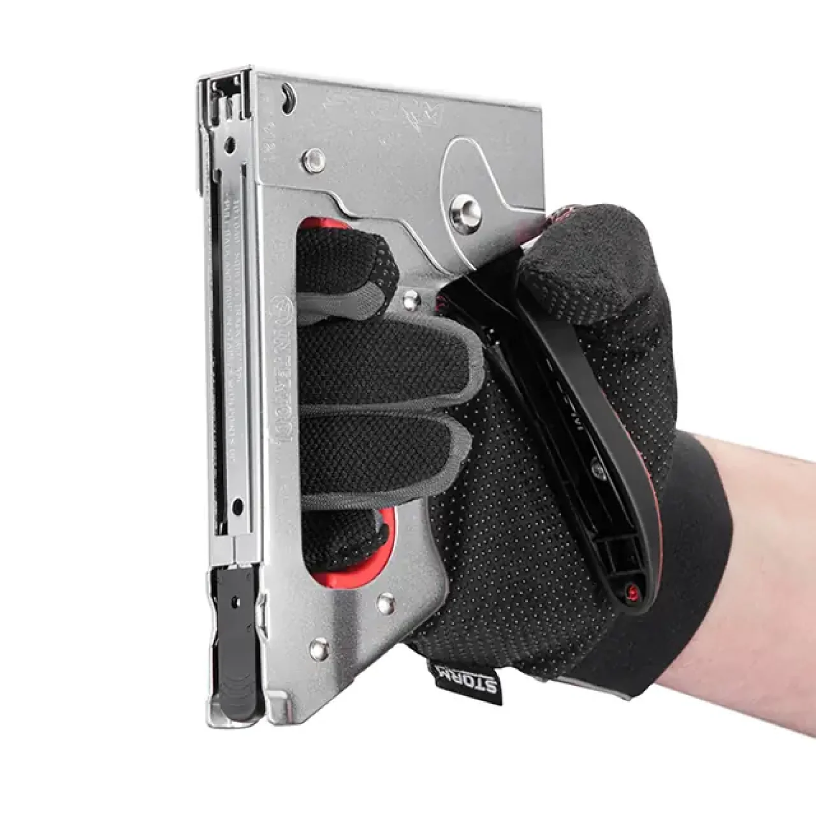 Степлер будівельний під скобу 11,3×0,7×4-10 мм, металевий корпус, STORM INTERTOOL (RT-0121) UA