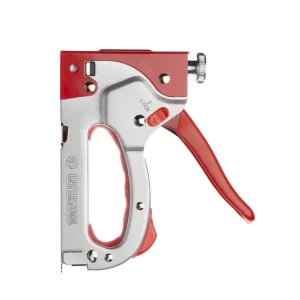 Степлер будівельний під скобу 11,3×0,7×4-14 мм, прогумоване руків’я, STORM INTERTOOL (RT-0201) UA