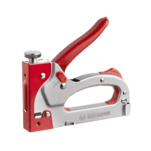 Степлер будівельний під скобу 11,3×0,7×4-14 мм, прогумоване руків’я, STORM INTERTOOL (RT-0201) UA