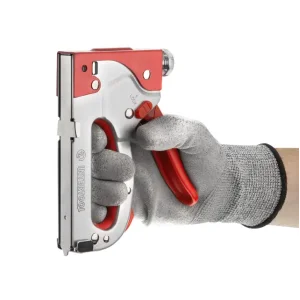 Степлер будівельний під скобу 11,3×0,7×4-14 мм, прогумоване руків’я, STORM INTERTOOL (RT-0201) UA