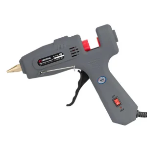 Пістолет клейовий 80(245) Вт, 215-230°C, під стрижні 10,8-11,5 мм, 13-30 г/хв INTERTOOL (RT-1104) UA