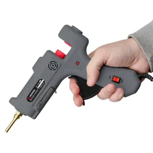 Пістолет клейовий 90(290) Вт, 215-230°C, під стрижні 10,8-11,5 мм, 13-30 г/хв INTERTOOL (RT-1105) UA