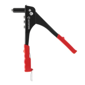 Пістолет заклепувальний, 240 мм, діаметр застосовуваної заклепки: 2,4, 3,2, 4,0, 4,8 мм INTERTOOL (RT-0001) UA