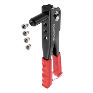 Пістолет заклепувальний, 240 мм, діаметр застосовуваної заклепки: 2,4, 3,2, 4,0, 4,8 мм INTERTOOL (RT-0001) UA