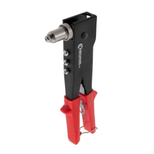 Пістолет заклепувальний, 260 мм, діаметр застосовуваної заклепки 2,4, 3,2, 4,0, 4,8 мм, з поворотом на 90° INTERTOOL (RT-0002) UA