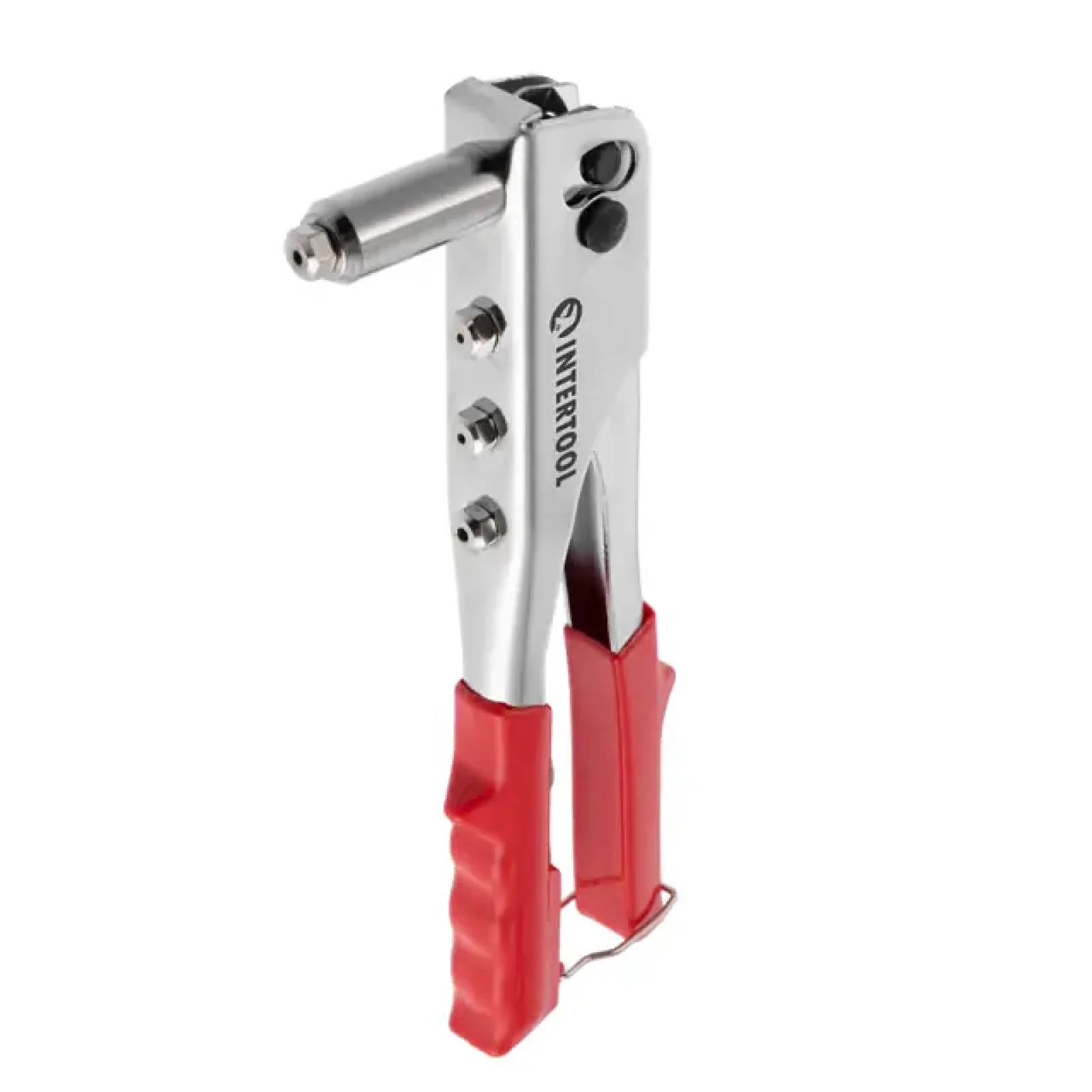 Пістолет заклепувальній посилений, 250 мм, діаметр застосовуваної заклепки: 2,4, 3,2, 4,0, 4,8 мм INTERTOOL (RT-0004) UA