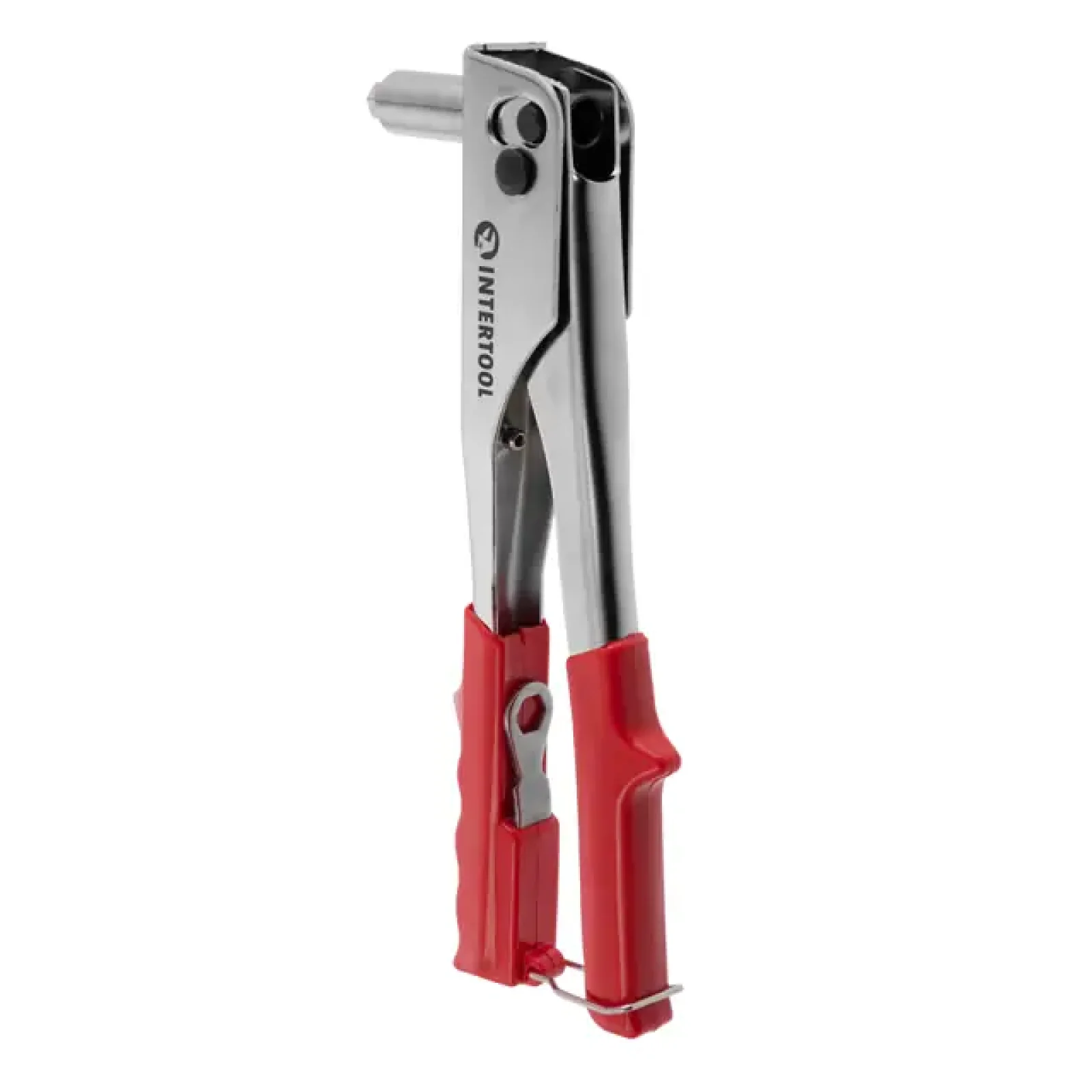 Пістолет заклепувальній посилений, 250 мм, діаметр застосовуваної заклепки: 2,4, 3,2, 4,0, 4,8 мм INTERTOOL (RT-0004) UA