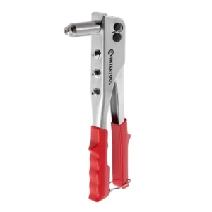 Пістолет заклепувальній посилений, 250 мм, діаметр застосовуваної заклепки: 2,4, 3,2, 4,0, 4,8 мм INTERTOOL (RT-0004) UA