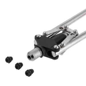 Пістолет заклепувальний дворучний, 450 мм, діаметр застосовуваної заклепки: 2,4, 3,2, 4,0, 4,8 мм INTERTOOL (RT-0008) UA