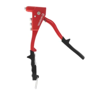 Пістолет заклепувальний, суцільносталевий, діаметр застосовуваної заклепки: 2,4, 3,2, 4,0, 4,8 мм INTERTOOL (RT-0010) UA