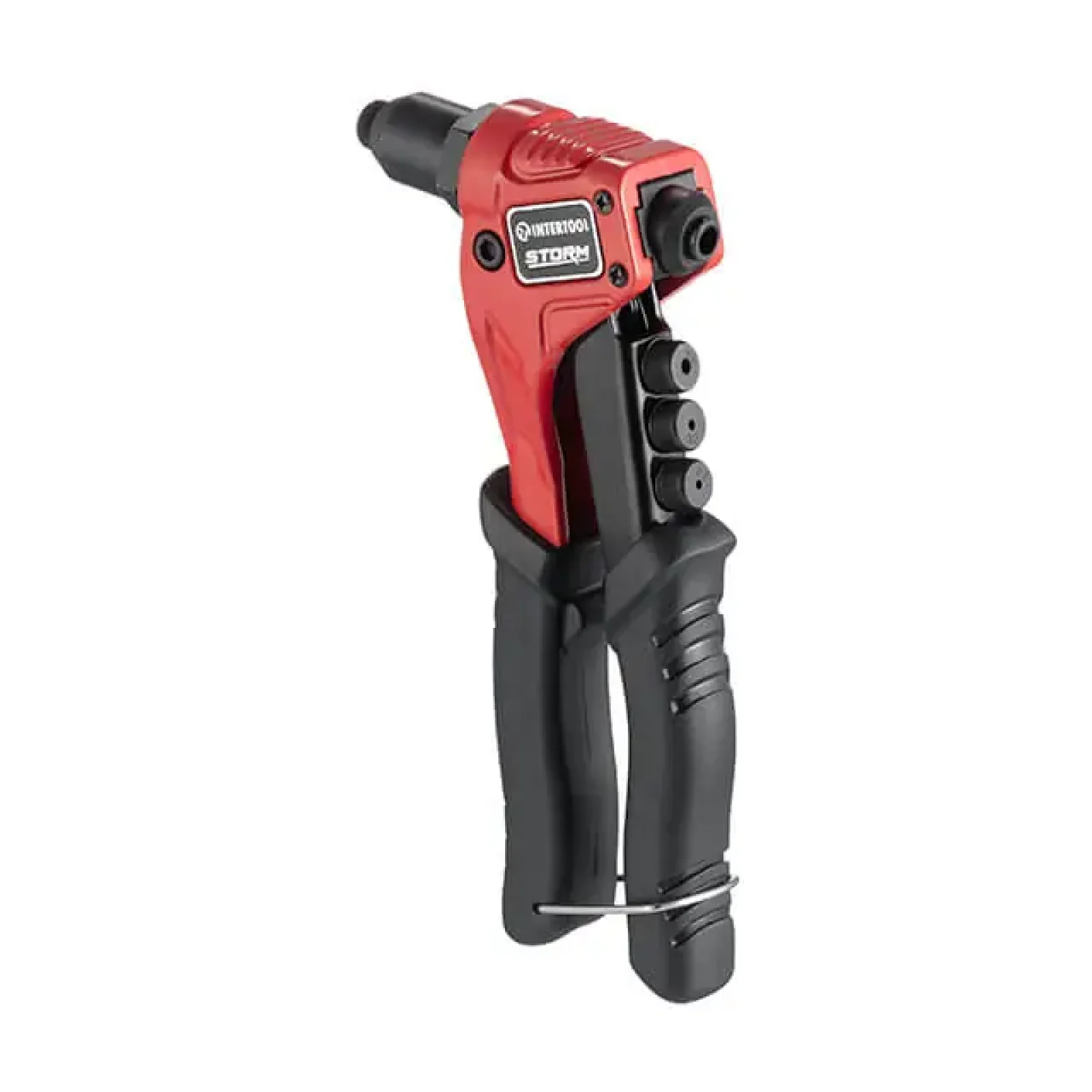 Пістолет заклепувальний ручний, 200 мм, діаметр застосовуваної заклепки: 2,4, 3,2, 4,0, 4,8 мм, STORM INTERTOOL (RT-0015) UA