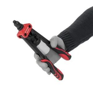 Пістолет заклепувальний дворучний, 330 мм, діаметр застосовуваної заклепки: 2,4, 3,2, 4,0, 4,8 мм, STORM INTERTOOL (RT-0017) UA