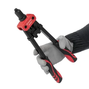 Пістолет заклепувальний дворучний, 360 мм, діаметр застосовуваної заклепки: 2,4, 3,2, 4,0, 4,8 мм, STORM INTERTOOL (RT-0018) UA