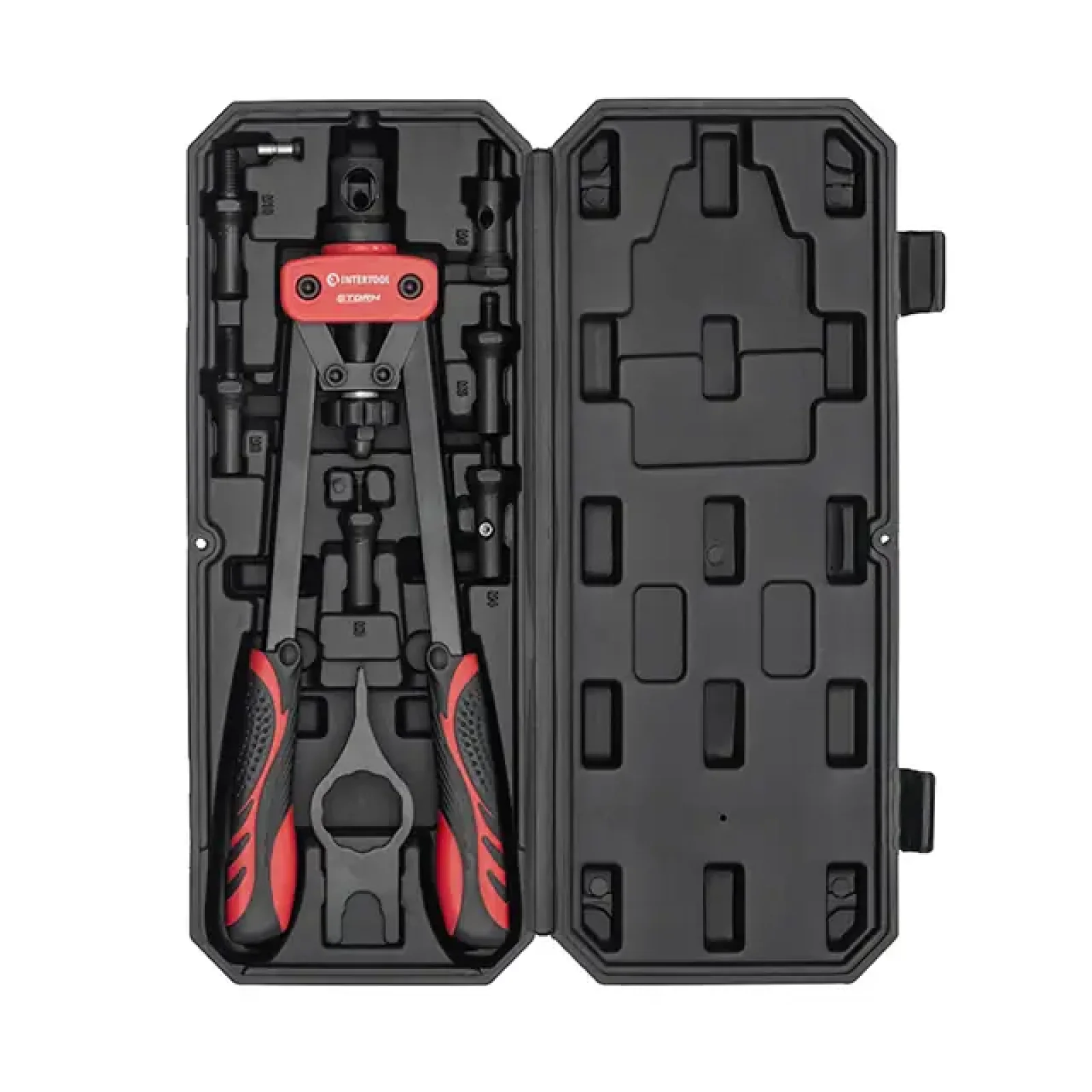 Пістолет заклепувальний, для різьбових заклепок, 360 мм, застосовувана заклепка: M3, M4, M5, M6, M8, M10, STORM INTERTOOL (RT-0020) UA