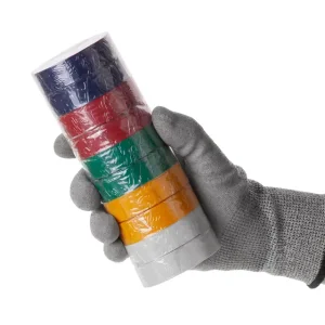 Стрічка ізоляційна 0.15мм*17мм*10м кольорова INTERTOOL (IT-0014) UA