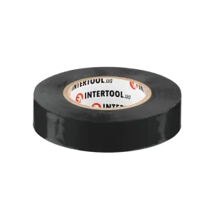 Стрічка ізоляційна 0.15мм*17мм*20м чорна INTERTOOL (IT-0021) UA