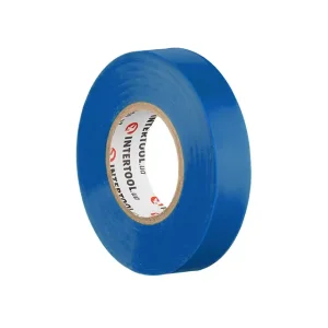 Стрічка ізоляційна 0.15мм*17мм*25м синя INTERTOOL (IT-0025) UA