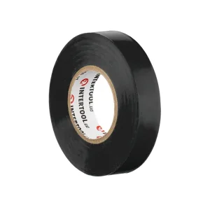 Стрічка ізоляційна 0.15мм*17мм*25м чорна INTERTOOL (IT-0026) UA