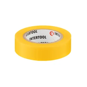 Стрічка ізоляційна 0.15мм*17мм*10м жовта INTERTOOL (IT-0032) UA