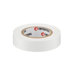 Стрічка ізоляційна 0.15мм*17мм*15м біла INTERTOOL (IT-0043) UA