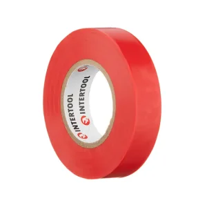 Лента изоляционная 0.15мм*17мм*20м красная INTERTOOL (IT-0050) UA