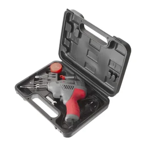 Паяльник імпульсний із трансформатором, 200 Вт, 230 В, 3 режими, комплект насадок INTERTOOL (RT-2003) UA