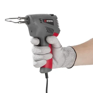 Паяльник імпульсний із трансформатором, 200 Вт, 230 В, 3 режими, комплект насадок INTERTOOL (RT-2003) UA