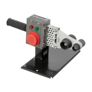 Паяльник для пластикових труб, 0,85 кВт, 0-300°C, насадки 20, 25, 32 мм, металевий кейс INTERTOOL (RT-2110) UA