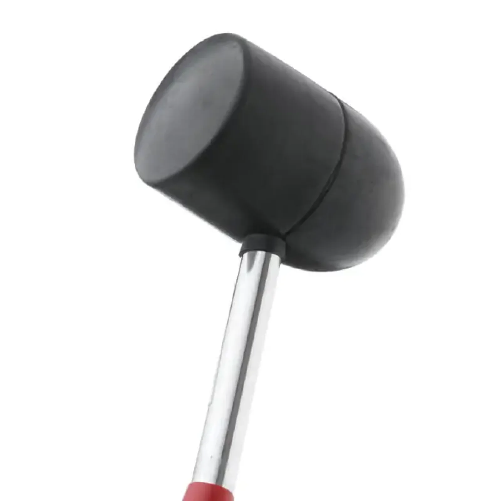 Киянка гумова, 1250 г, 90 мм, чорна гума, металева ручка INTERTOOL (HT-0228) UA