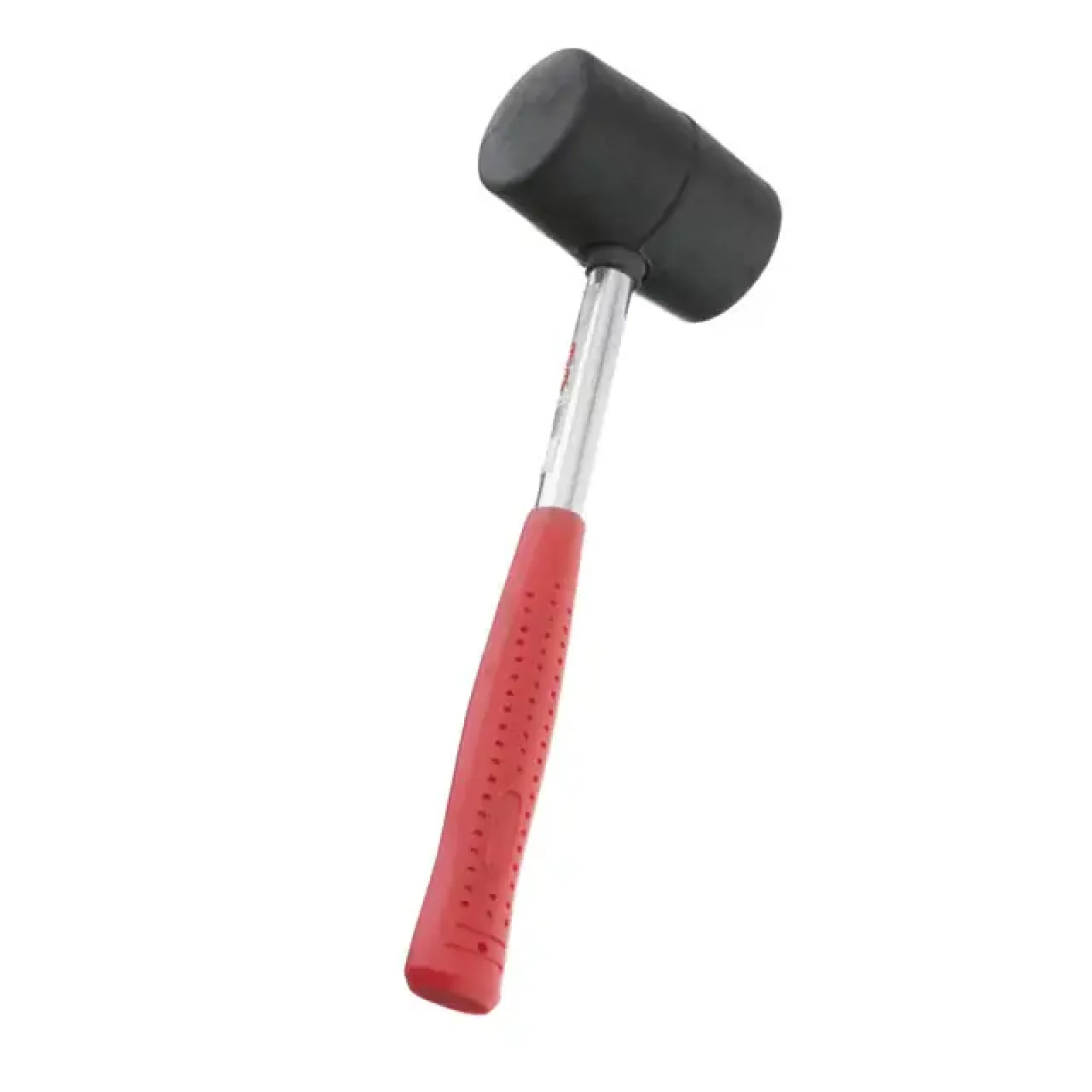 Киянка гумова, 340 г, 55 мм, чорна гума, металева ручка INTERTOOL (HT-0229) UA