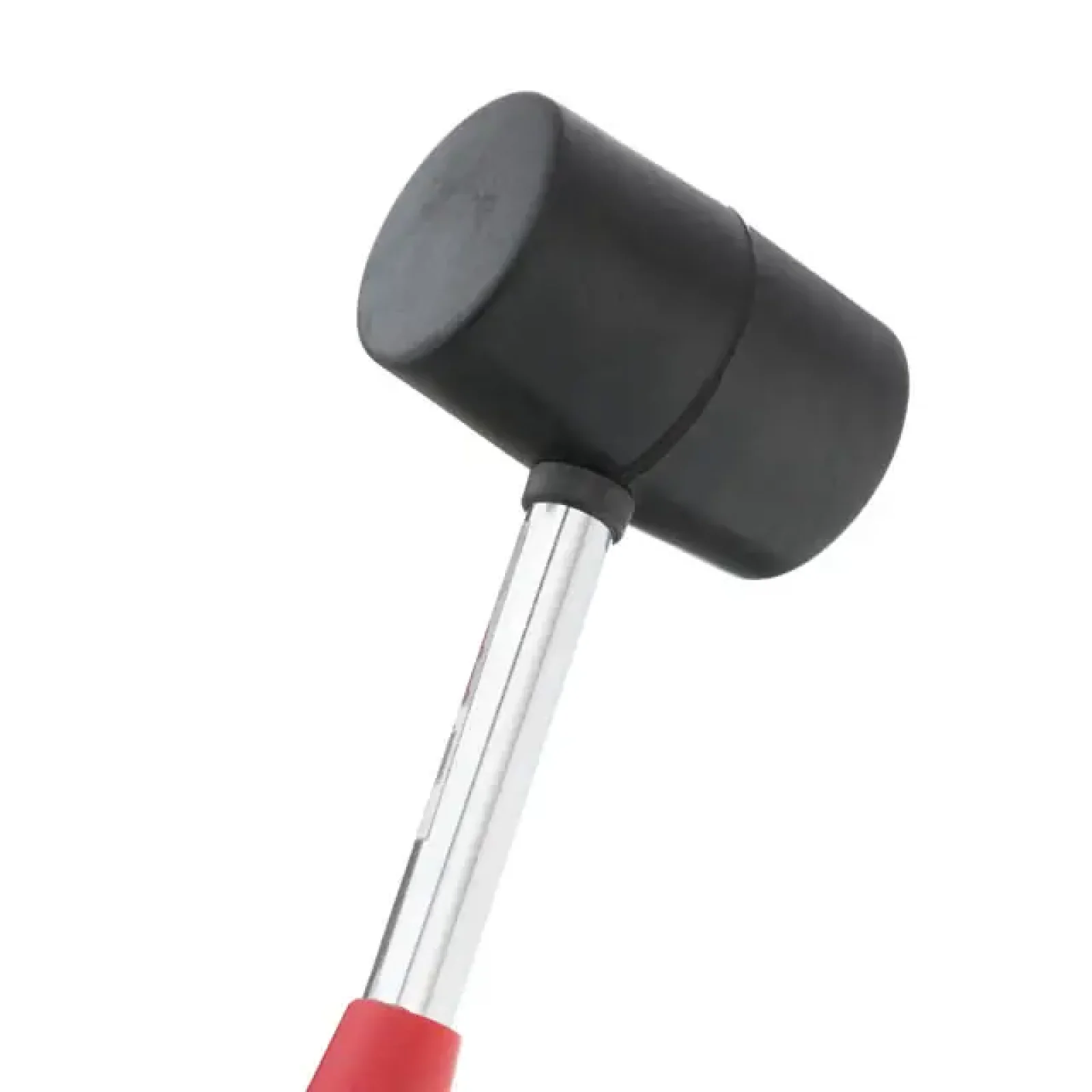 Киянка гумова, 450 г, 60 мм, чорна гума, металева ручка INTERTOOL (HT-0231) UA