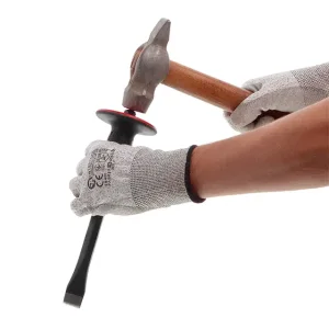 Зубило по каменю, 250×16×23 мм, рукоятка зі скловолокна і TPR INTERTOOL (UT-3125) UA