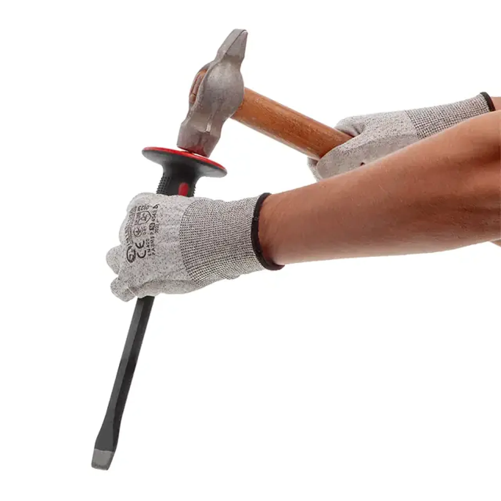 Зубило по каменю, 300×16×23 мм, рукоятка зі скловолокна і TPR INTERTOOL (UT-3130) UA