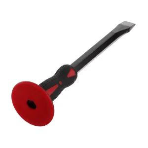 Зубило по каменю, 350×19×25 мм, рукоятка зі скловолокна і TPR INTERTOOL (UT-3135) UA