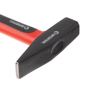 Молоток, 200 г, ручка з фібергласу INTERTOOL (HT-0202) UA