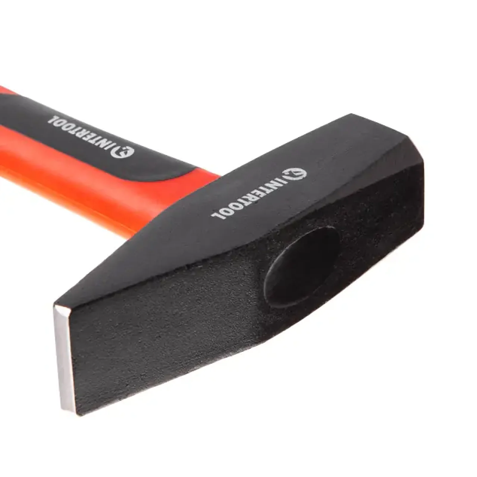 Молоток, 800 г, ручка з фібергласу INTERTOOL (HT-0208) UA