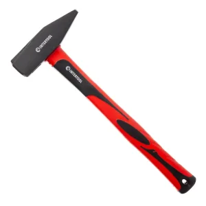 Молоток, 1000 г, ручка з фібергласу INTERTOOL (HT-0210) UA