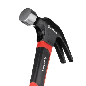 Молоток столярний, 450 г, ручка з фібергласу INTERTOOL (HT-0223) UA