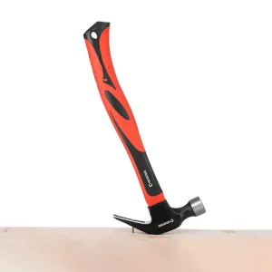 Молоток столярний, 450 г, ручка з фібергласу INTERTOOL (HT-0223) UA