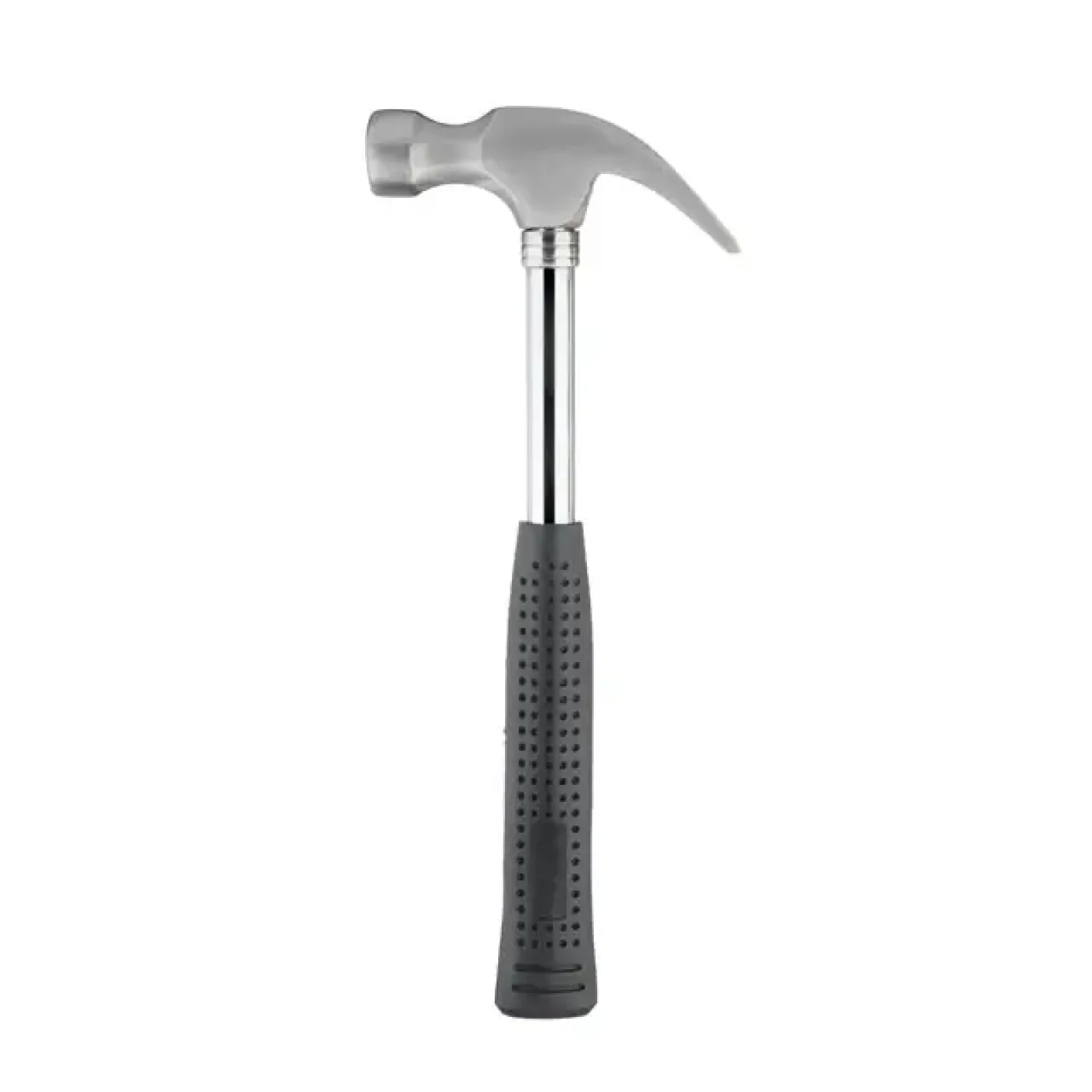 Молоток столярний із цвяходером, 450 г, з металевою ручкою INTERTOOL (HT-0224) UA