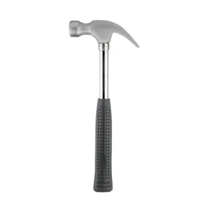 Молоток столярний із цвяходером, 450 г, з металевою ручкою INTERTOOL (HT-0224) UA