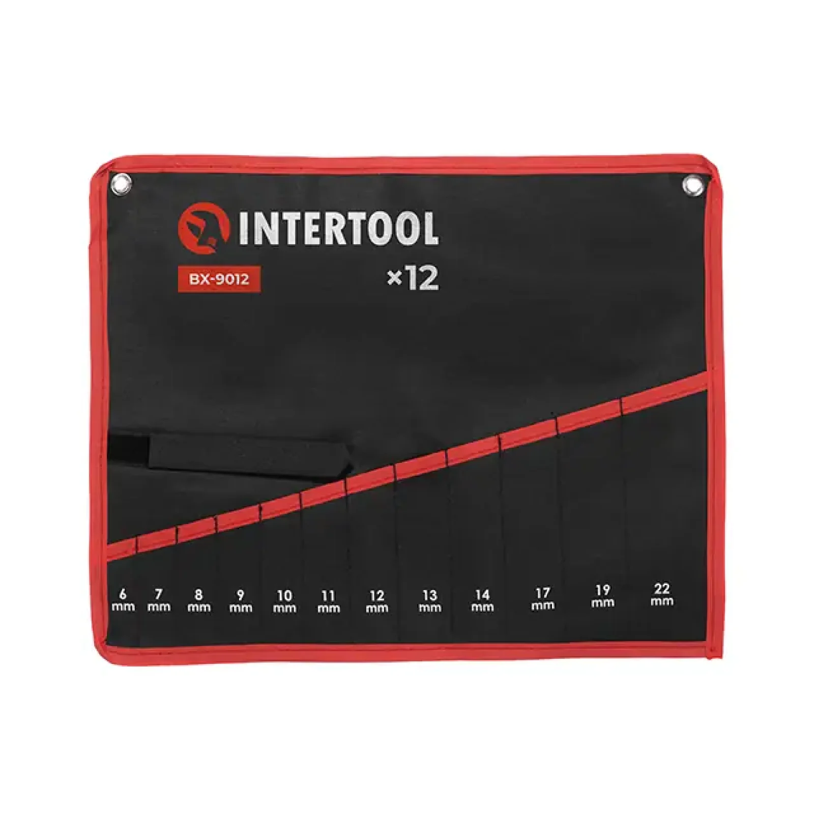 Чохол для гайкових ключів 12 кишень INTERTOOL (BX-9012) UA