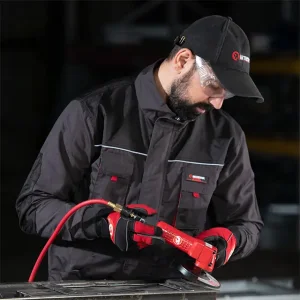 Куртка робоча, 80% поліестер / 20% бавовна, щільність 260 г/м², L INTERTOOL (SP-3003) UA