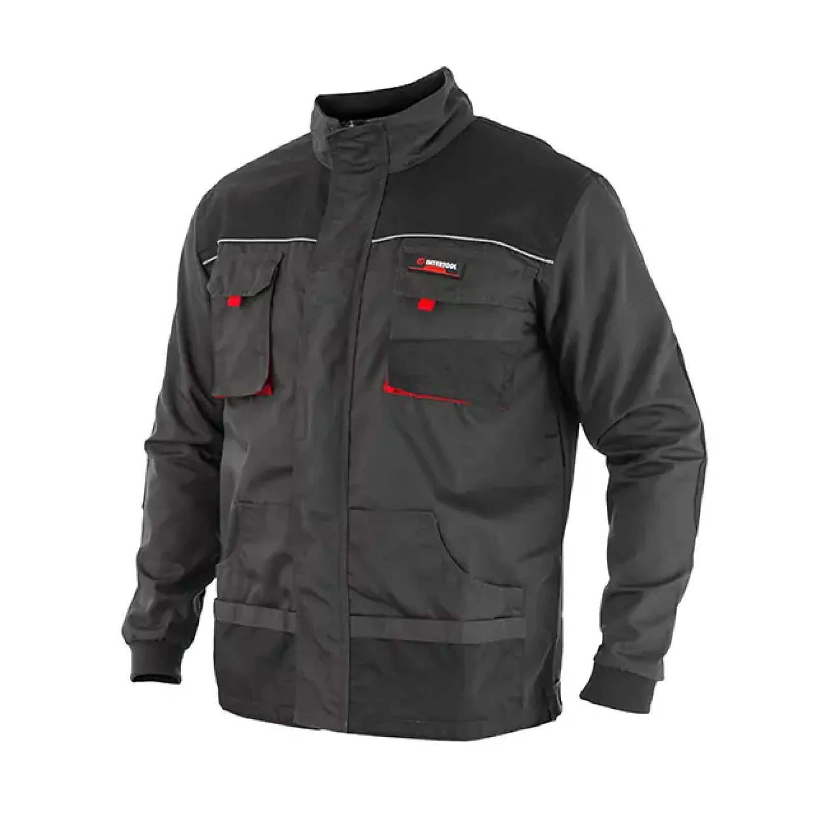 Куртка робоча, 80% поліестер / 20% бавовна, щільність 260 г/м², XL INTERTOOL (SP-3004) UA