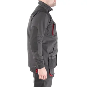 Куртка робоча, 80% поліестер / 20% бавовна, щільність 260 г/м², XL INTERTOOL (SP-3004) UA